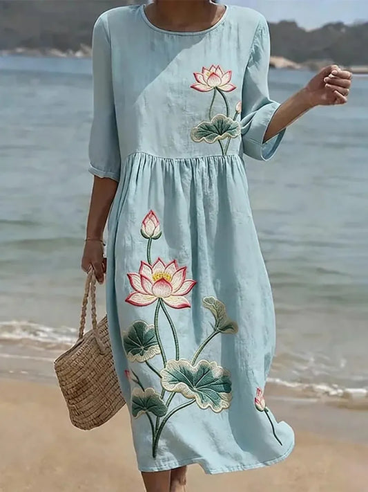 Joanna | Elegancka długa sukienka