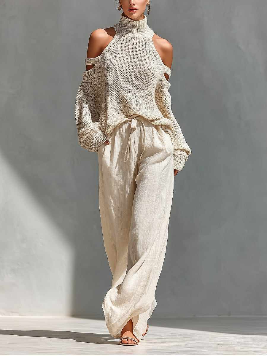 Helena | Camilla · Modny komplet z dzianiny