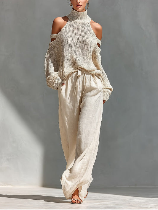 Helena | Camilla · Modny komplet z dzianiny