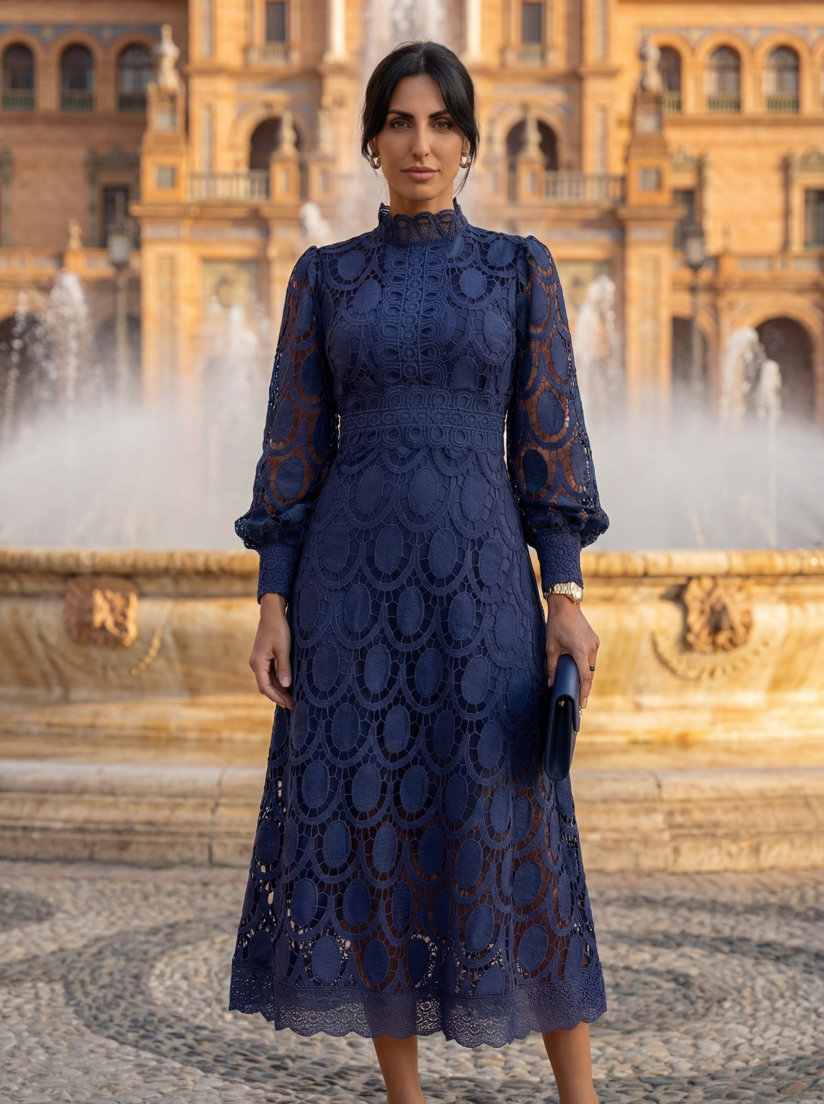 Liliana | Elegancka jedwabna sukienka Carmona