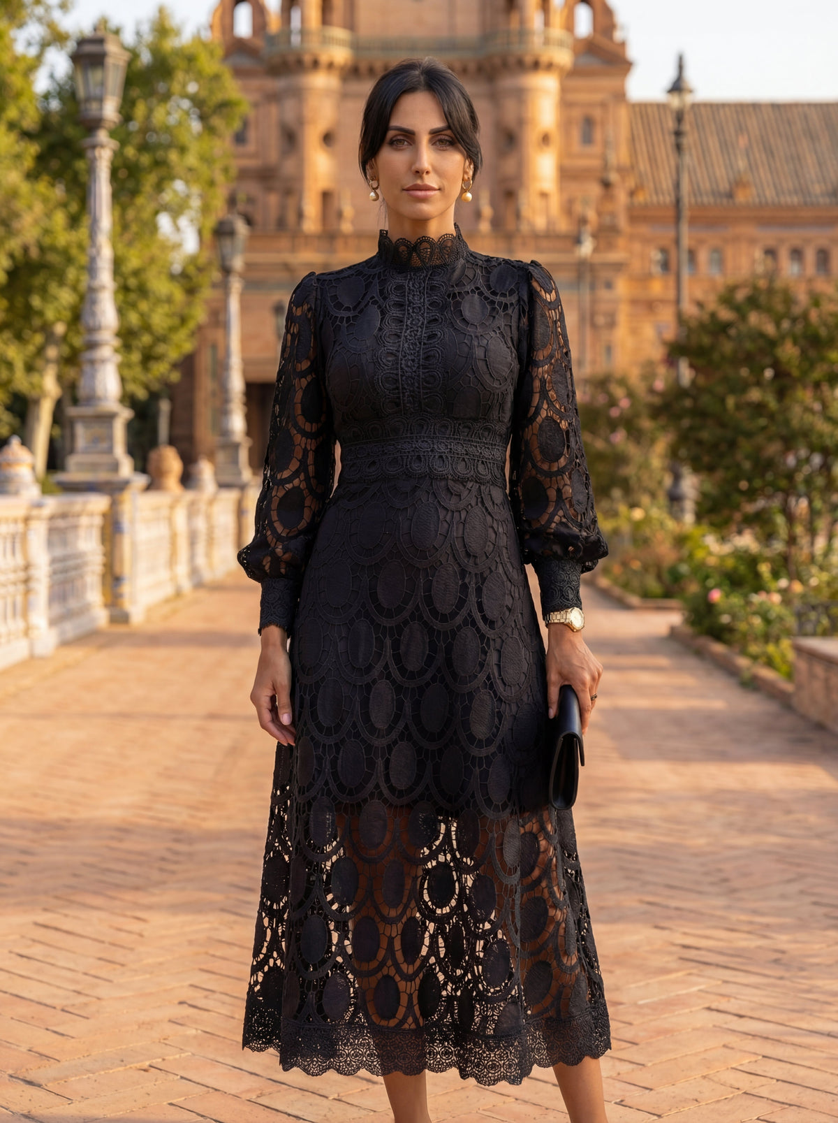 Liliana | Elegancka jedwabna sukienka Carmona