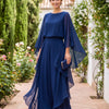 Patrycja | Dwuczęściowy komplet Lázaro z eleganckiej i wyrafinowanej krepy