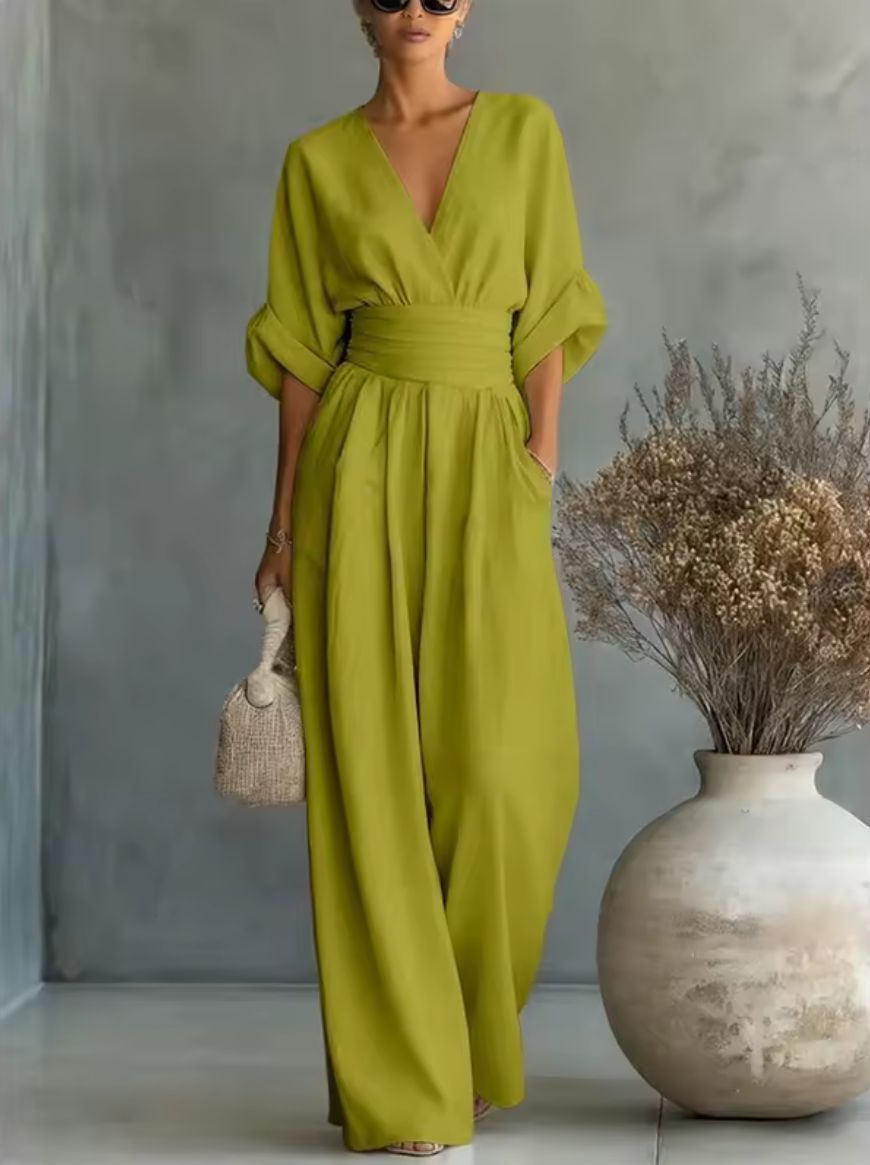 Halina | Risel - Kombinezon, w którym poczujesz się komfortowo i elegancko w tym dniu.