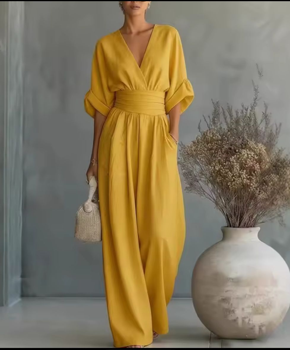 Halina | Risel - Kombinezon, w którym poczujesz się komfortowo i elegancko w tym dniu.
