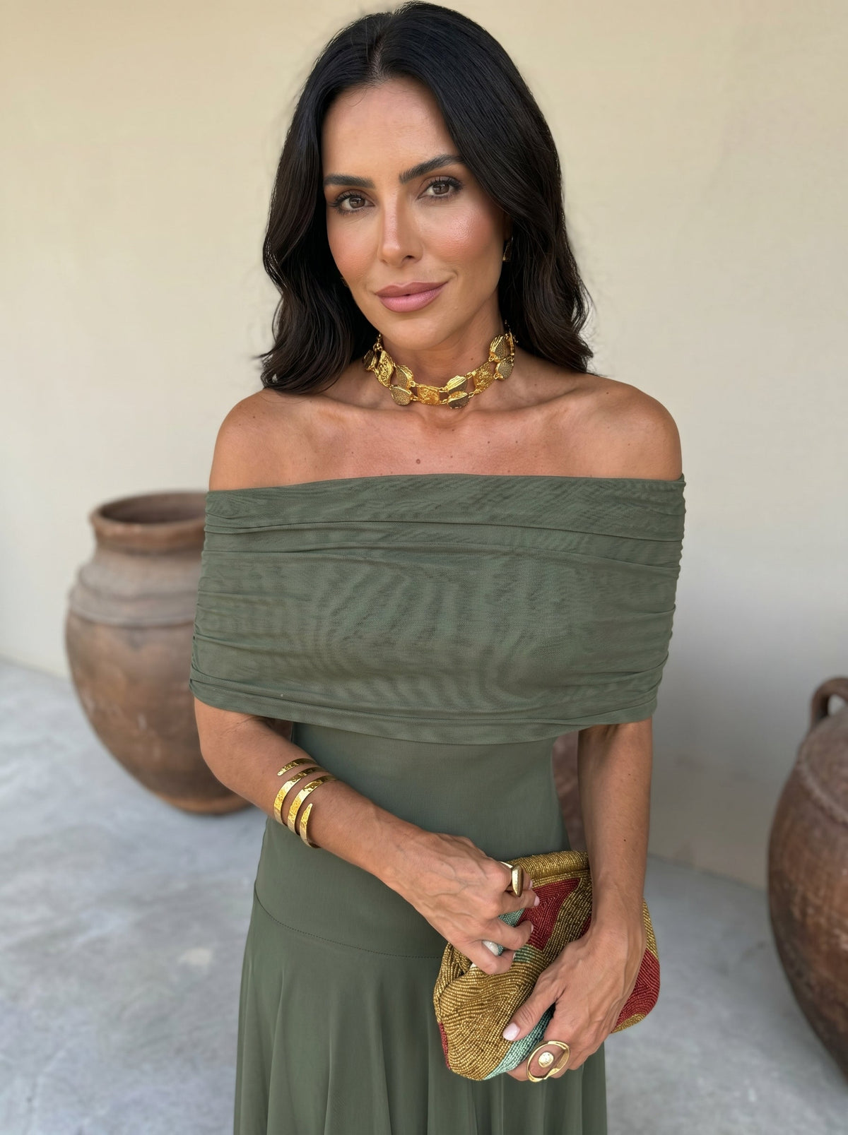 Nadia | Elegancka sukienka Simba z jedwabnego tiulu